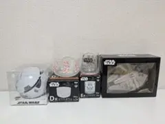 STAR WARS グラス　貯金箱　フィギュア　まとめ売りのサムネイル