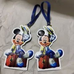 バケーションパッケージ ミッキーマウス パスケース ストラップ付き2個