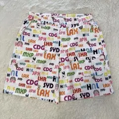 M・U SPORTS ゴルフ 春夏 薄手 ショートパンツ 総柄 42（L）のサムネイル
