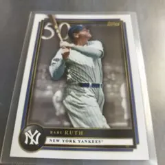 【貴重品】ベーブルース　シングルカード ベーブ・ルースのカットオートに328万円！ GA史上「神様」カード