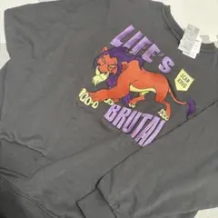 ライオンキング　スカー　トレーナー　M