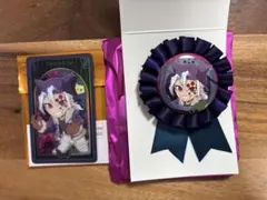 鬼滅の刃 ハロウィン2025 メタリックカード&コサージュ風バッジ　宇髄天元