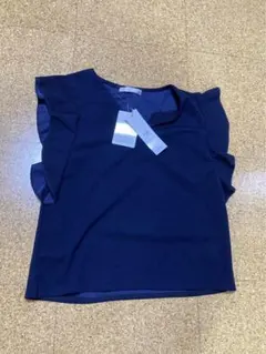 【要コメント】フリルノースリーブトップス