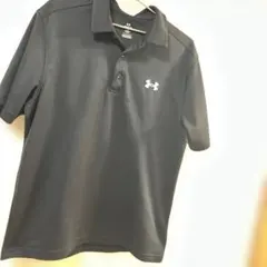 Under Armour ブラック ポロシャツ Lサイズゴルフカジュアルウェア