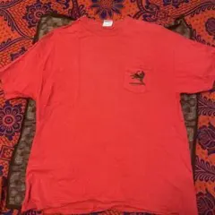 E Clampus Vitus ポケットTシャツ レッド