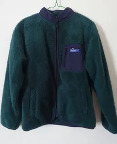 enField フリースジャケット 160サイズ ダークグリーン