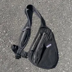 y2k 旧型 patagonia ブラック ショルダーバッグ