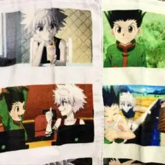 HUNTER×HUNTER しまむら フェイスタオル 2枚セット ゴン キルア