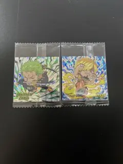 LOG13 ゾロ&サンジGRまとめ売り【ワンピースシールウエハース】エッグヘッド