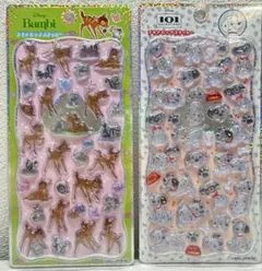 ✨正規品✨プチドロップステッカー　バンビ 101匹わんちゃん ぼんぼん