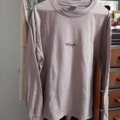 美品‼️男女兼用薄紫色 Mサイズ 長袖Tシャツ✨