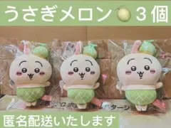 ちいかわ うさぎ メロン　マスコット　北海道限定 3個　ぬいぐるみキーホルダー
