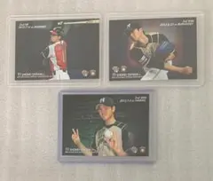 BBM 山田哲人 サインカード スーパーパッチ 4種 ヤクルトスワローズ 