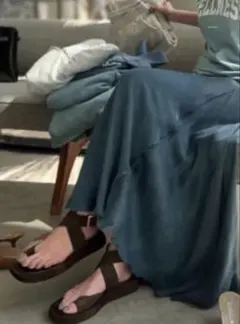 アパルトモンGIA RHW ankle Strap Suede 37 ブラウンのサムネイル