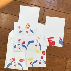 ドラえもん 官製はがき 5枚セット