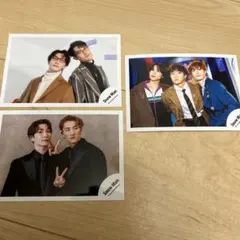 Snow Man 渡辺翔太 岩本照 目黒蓮　公式写真