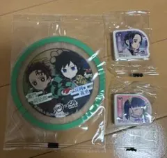 鬼滅の刃　くら寿司　炭治郎などラバーコースターと消しゴムセット