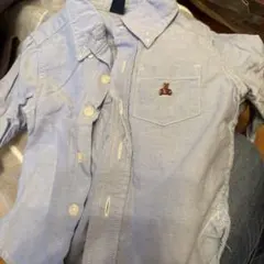 babyGap ライトブルー シャツ 12-18ヶ月　サイズ80
