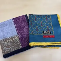 【未使用】CELINE セリーヌ GIVENCHY ジバンシー　ハンカチ