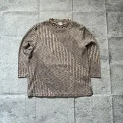 【本日セール】00's vintage 五分袖 フリルトップスM アメカジy2k