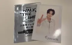 ENHYPEN WALK THE LINEシネマ入場特典第一弾ジョンウォン
