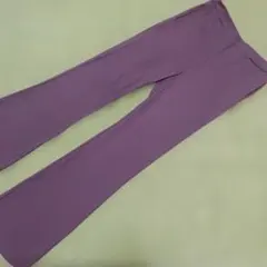antiqua　シュッと美シリーズ　リブパンツ　L
