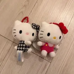 ハローキティ ぬいぐるみ キーホルダー　2体セット