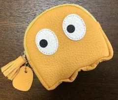 【最高級本革】トーゴ★レザー★レディース財布★コインケース★小銭入れ★イエロー