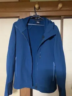 POLE WARDS フード付きパーカー Lサイズ 青