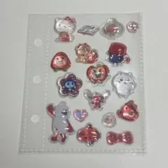 ボンボンドロップシール　おすそ分け　キティ　たまごっち　おはじきシール
