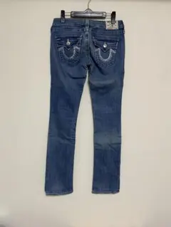 TRUE RELIGION USA製ブーツカットデニム ダメージ加工 - メルカリ