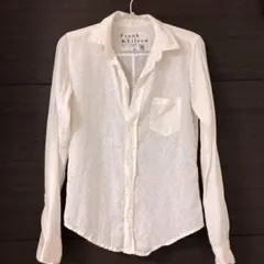 フランク&アイリーン　リネンドット柄シャツXXSのサムネイル