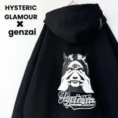 ヒステリックグラマー zenzai コラボパーカー HYSTERIC GLAMOUR genzai Zip Hoodie – YZ