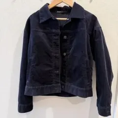 UNIQLO ユニクロ コーデュロイジャケット アウター　羽織　ネイビー XS