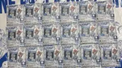 ワンピース ベースショップ アクリルブロックチャーム 新 18個 未開封　限定