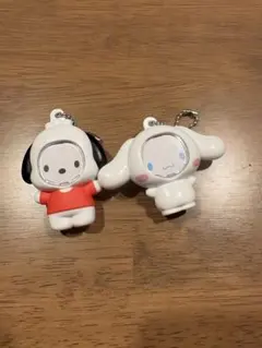 サンリオ ポチャッコ シナモロール キーホルダー 2点セット