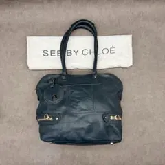 see by chloe leather sholder bag y2k