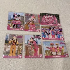 東京ディズニーランド　ミニーのファンダーランド　カード7枚セット