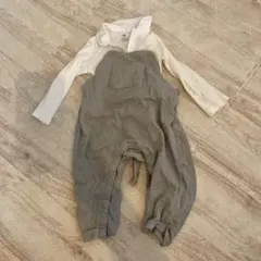 H&M オーガニックコットンロンパース 6-9Mのサムネイル