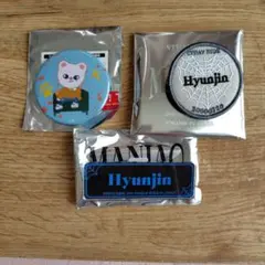 straykids ヒョンジン ネームバッジ ランダム スキズ ジニレット