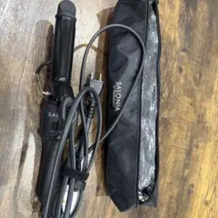 SALONIA カールヘアアイロン ブラック