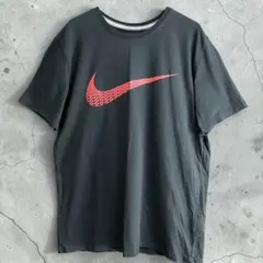 NIKE Big Swoosh Printed T-shirt L 00s 古着