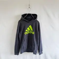 キッズ　adidas アディダス パーカー フーディー ロゴ トレーナー