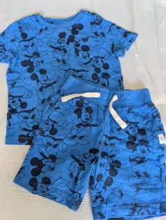 baby GAP ミッキー Tシャツとショートパンツセット 18-24ヶ月