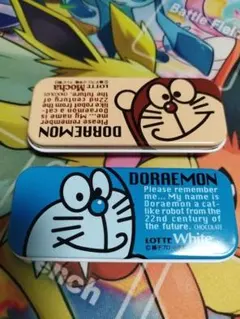匿名配送送料ドラえもんダメカンケース　細長い缶２個セット