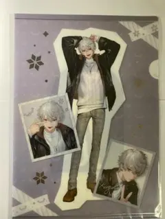 葛葉 にじさんじ クリアファイル ステッカーセット ウィンターデート2024