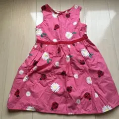 H&M ノースリーブワンピース 6-7歳 ピンク