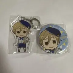 あんスタ アニカフェ Ra*bits 真白友也 缶バッジ アクキー アクスタ