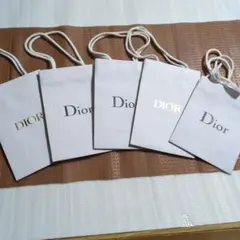 Diorショップ袋5枚と他ブランド袋セット　　合計20枚