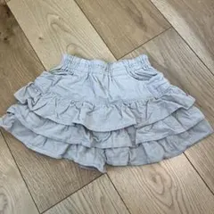 1回のみ着用⭐︎knit planner フリル付きショートパンツ 90cm